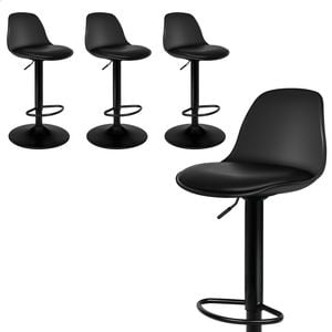 Alfordson Bar Stools Black X4