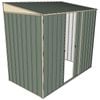 Build-A-Shed 1.2 x 2.3 x 2.0m Skillion Single Sliding Side Door Shed - Green