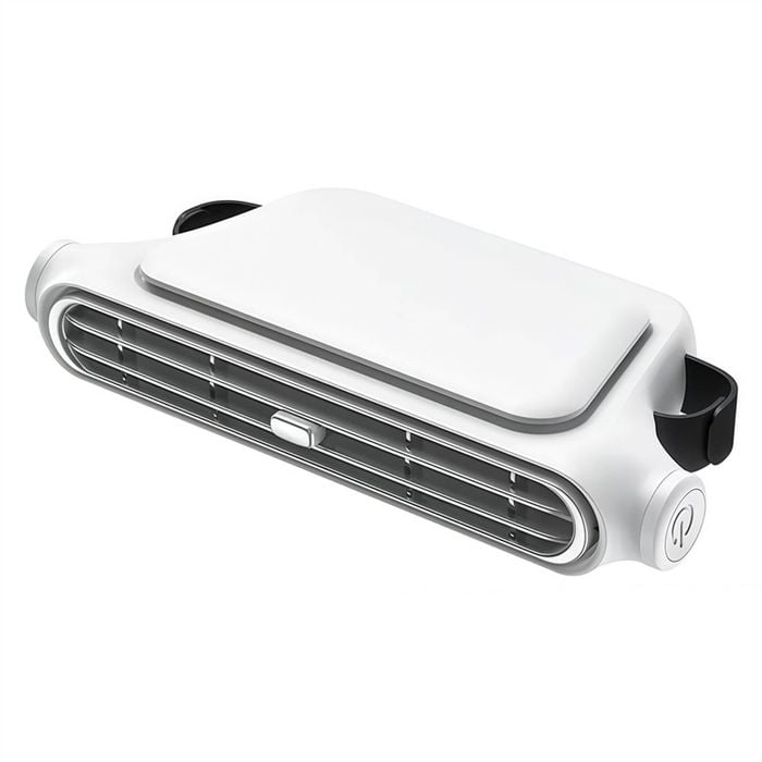 Catzon New Car Backseat Fan USB Powered Seat Cooling Fan-X05White