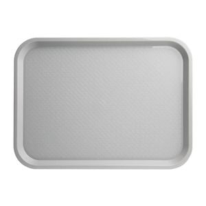 Olympia Foodservice Tray Kristallon Polypropylene Grey 305x415mm Cafeteria Canteen Serving Tray