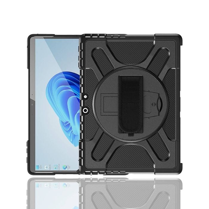 Strike Rugged Case with Hand Strap for Microsoft Surface Pro 8