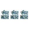 3x 4pc LVD Porcelain Coasters Tropics Home/Kitchen Decor 10cm Square