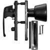 Rolltrak Black Screen Door Hinged Latch