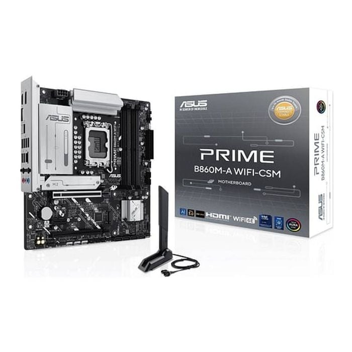 Asus Prime B860m-a Wifi Csm Lga 1851 Micro-atx Motherboard [prime B860m-a Wifi-csm]