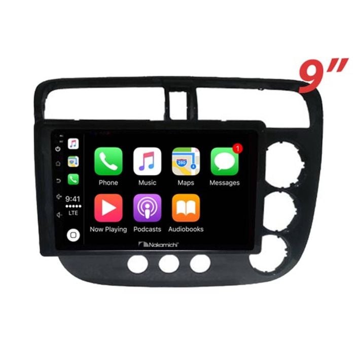 Nakamichi W9 Receiver To Suit Honda Civic 2000-2005 Sedan