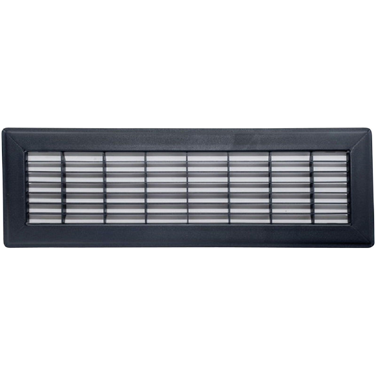 Accord 100 x 400mm Charcoal Metal Floor Vent - No Damper product image