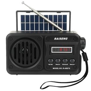 Portable Radio Bluetooth Speaker Black