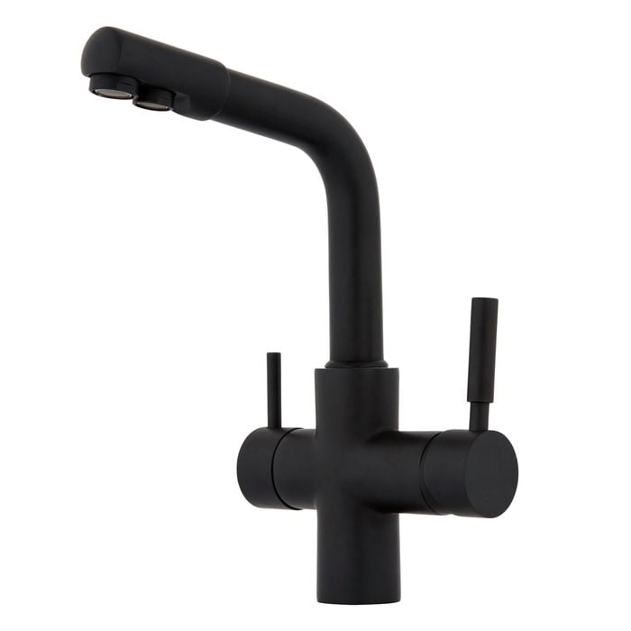 Stefani WELS 5 Star 5L/min Matte Black 3 Way Filter Sink Mixer Tap