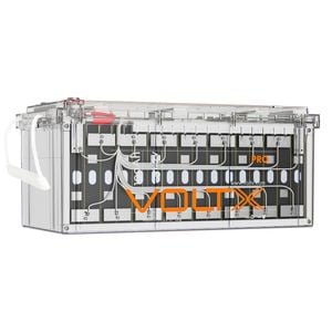 Voltx 48v 100ah Lithium Battery – 5120wh High-capacity Transparent Case Power For Off-grid, Rv & Home Backup