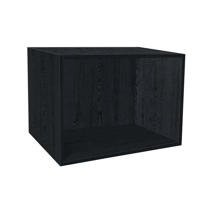 Kaboodle 460 x 500-600mm Licorice Twist Customisable Microwave Open Shelf