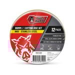 Full Boar 100mm (4") x 1.0 x 16mm Inox Cutting Disc - 12 Pack
