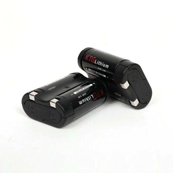 [2 Pack] 2cr5 6v High Capacity Lithium Photo Battery Dl245 Rl2cr5 El2cr5