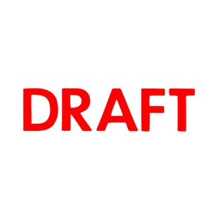 X-Stamper Self Inking Message Stamp (Draft Red)