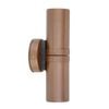 GU10 Aged Copper Up/Down Wall Light