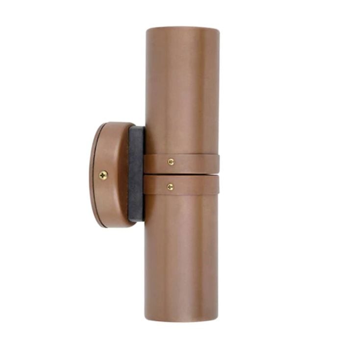 GU10 Aged Copper Up/Down Wall Light