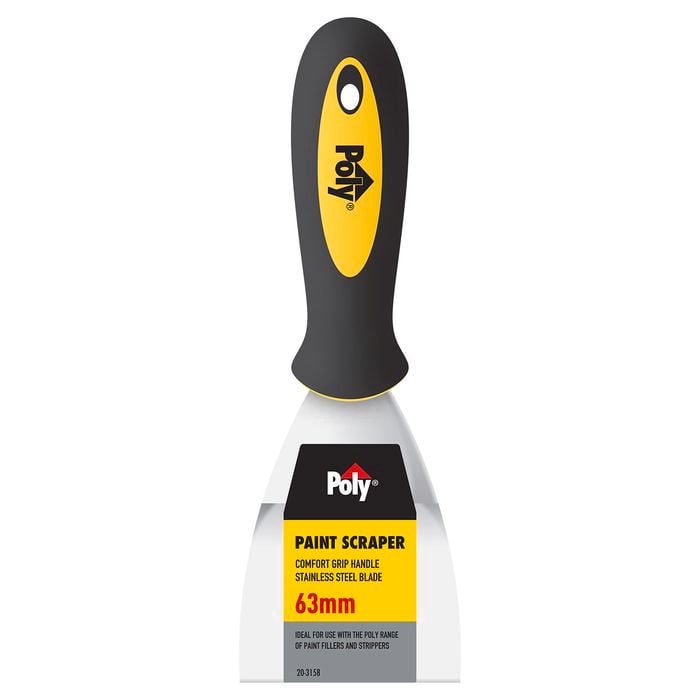 Poly 63mm Paint Scraper