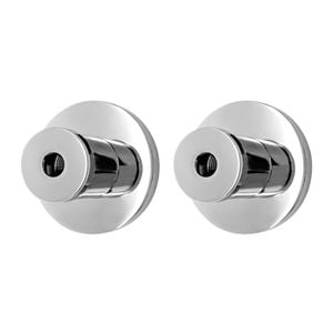 Shaw & Mason Chrome Modern Style Wall Flange