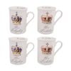 2pk 2pc Lesser & Pavey Lordship Ladyshipwhite Fine China Coffee Mug Set