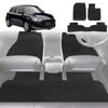 6D Diamond Car Floor Mats for Suzuki Swift 2017-Current-Full Set-Black-Outback GT