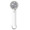 Catzon Portable Handheld Fan with Adjustable Gears Ice Cooling Pad-White