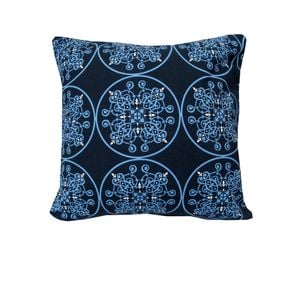 Rapee Mosaic Print Cushion Cover - Blue