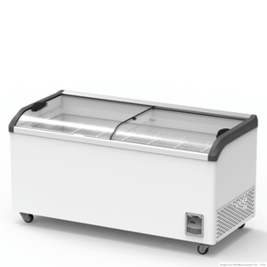 Thermaster Heavy Duty Supermarket Glass Sliding Lid Freezers 576l Sd-576k