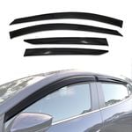 AUSGO Luxury Weather Shields for Mazda 3 BP Series Hatch 2019-Onwards Weathershields Window Visors Wind Deflectors