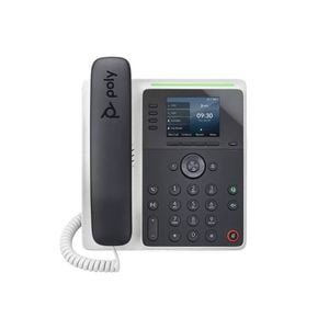 Poly Edge E220 IP Phone – PoE Enabled – HD Voice – Business-Class Communication with Ethernet Support
