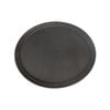 Oval Non-Slip Serving Tray - 79cm x 66cm - Black