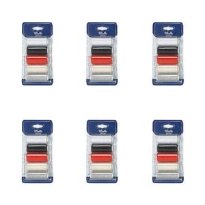 6x 5pc Malli 180m Diy Sewing Thread Spools Hand/machine Sewing Basic Colours