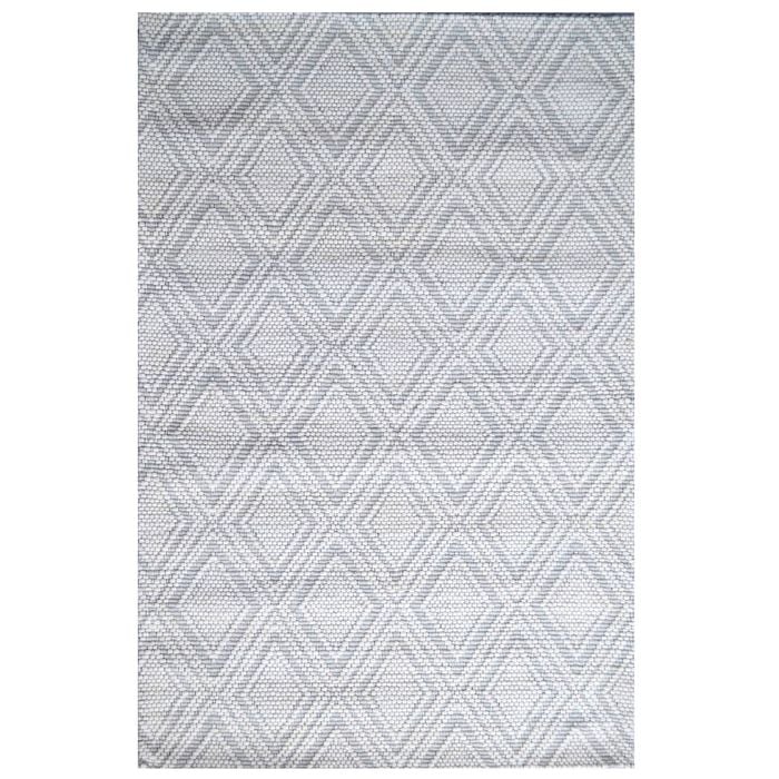 Modern Handwoven Wool Rug-Lismore 6382-Ivory-160x230cm