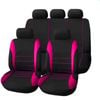 Catzon Car Seat Cover Composite Sponge Universal Fit Cars Suv-rose Red