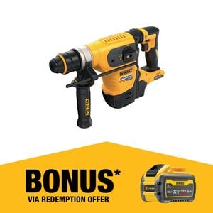 DeWALT 54V XR FLEXVOLT 4kg Rotary Hammer DCH416NT-XJ - Bare Unit