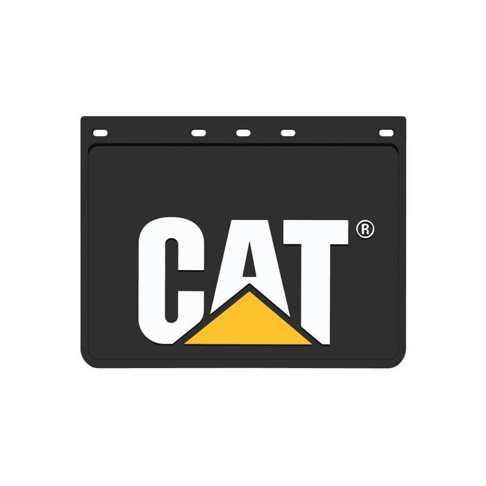 1x Genuine Caterpillar CAT Mud Flap 60x45cm Car Truck Mudflap 4x4 4WD Ute 60cm wide x 45cm drop