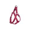 Flamingo Small Cherry Red Ziggi Dog Step and Go Harness