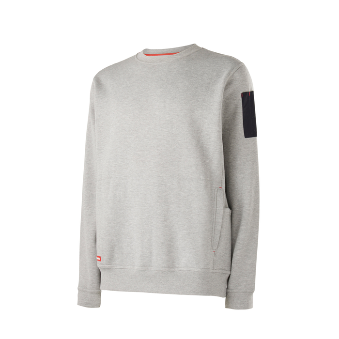 Hard Yakka Grey Crew Neck Jumper - Size L