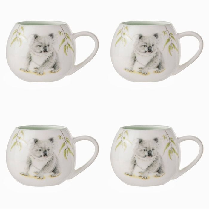 4PK Ashdene Bush Buddies Drink Cup Mini Hug 200ml Mug - Koala