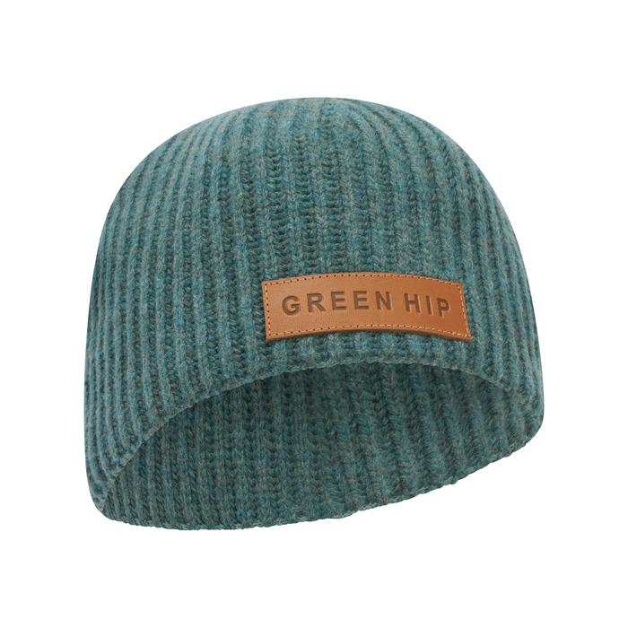 Green Hip Beanie Teal - One Size