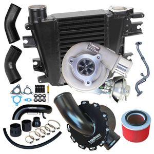 Upgrade Turbo, Intercooler, Airbox and Piping Kit For Nissan Patrol ZD30 3.0L Fits Early DI 2000-2002