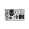 Victorinox 24 Piece Modern Table Cutlery Set Of 24pc Black