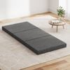 Giselle Folding Mattress 10cm Single Foldable Foam Bed Grey Portable Mat