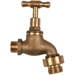 Brasshards 20mm Hose Tap with Integrated Vacuum Breaker