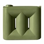 Clark Tanks 3000L Poly Slim Water Tank - Mist Green