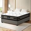Artiss Bed Frame with 36cm Giselle Mattress Set King Single Gas Lift Base Grey