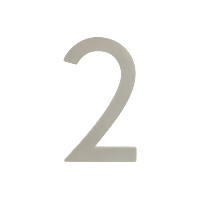 Sandleford 100mm Stainless Steel  Lorne Numeral 2
