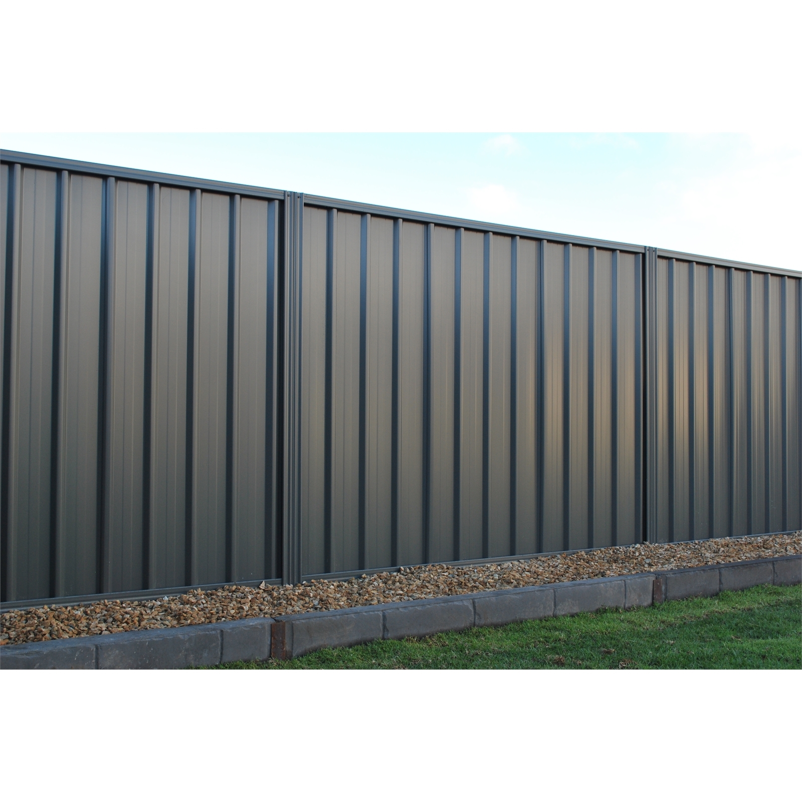 Fielders 1.5m Grey Ridge Double Sided Fencing Steel