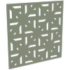 ProtectorAl 300-1200 x 300-1200mm Pale Eucalypt Mosaic Unframed Solid Aluminium Decorative Panel 