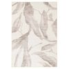 Loopsie-400cm X 300cm-bainbridge Cream Leaf Shadow Indoor Outdoor Washable Rug