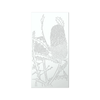 Walpix 1800 x 900 x 2.5mm White Satin Flat Profile Banksia Perforated Aluminium Decorative Screen