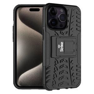 Strike Rugged Case for Apple iPhone 15 Pro Max (Black)